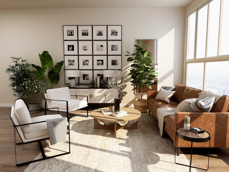 Warm inviting room
